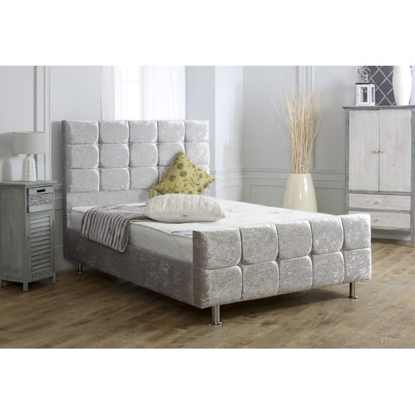 Brayden Studio Scottsburg Upholstered Bed Frame Wayfair.co.uk